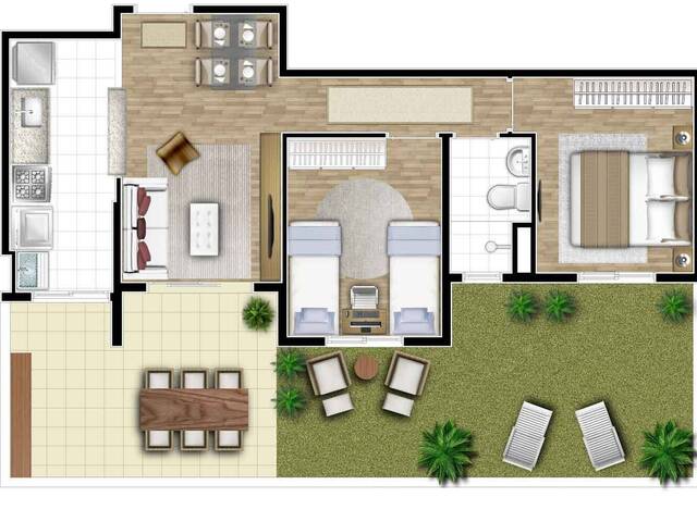 #2570 - Apartamento para Venda em São Paulo - SP